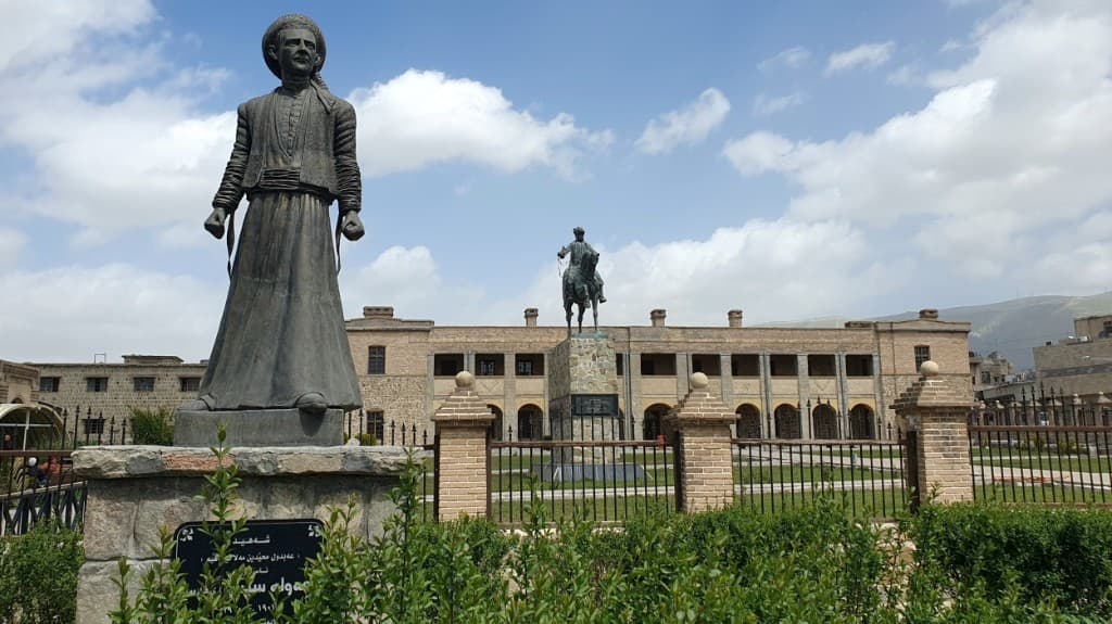 Monument in Sulaymaniyah